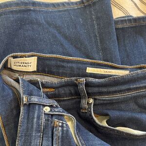 Citizens of Humanity Indigo Blue Denim Jeans - Lilah